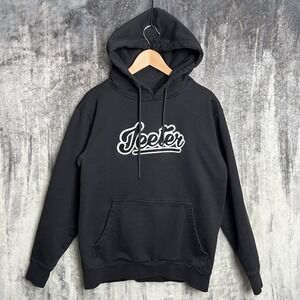 Jeeter Hoodie Black Men's Size Medium M Pass The Jeeter Pullover Sweater Hooded